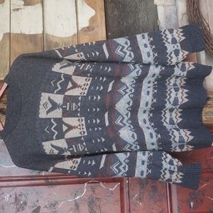 Mens vintage 90s wool blend sweater